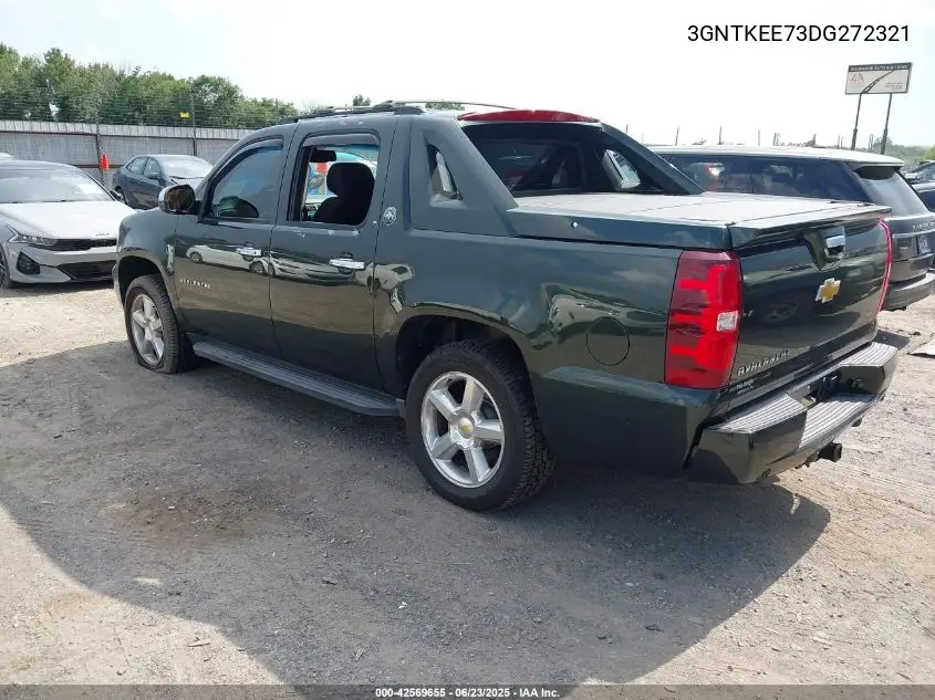 2013 Chevrolet Avalanche Ls VIN: 3GNTKEE73DG272321 Lot: 42569655