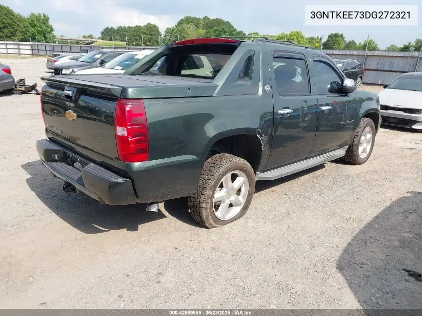2013 Chevrolet Avalanche Ls VIN: 3GNTKEE73DG272321 Lot: 42569655