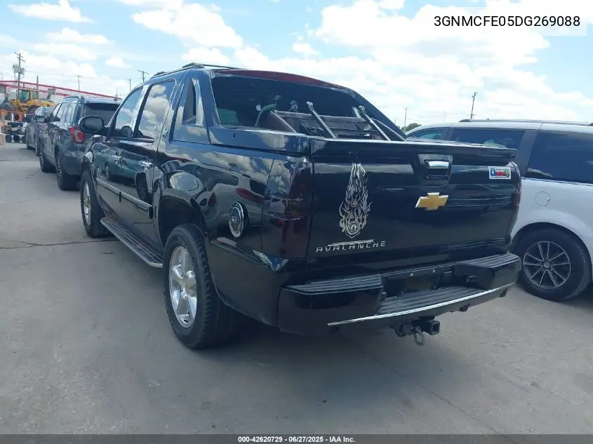 2013 Chevrolet Avalanche Lt VIN: 3GNMCFE05DG269088 Lot: 42620729