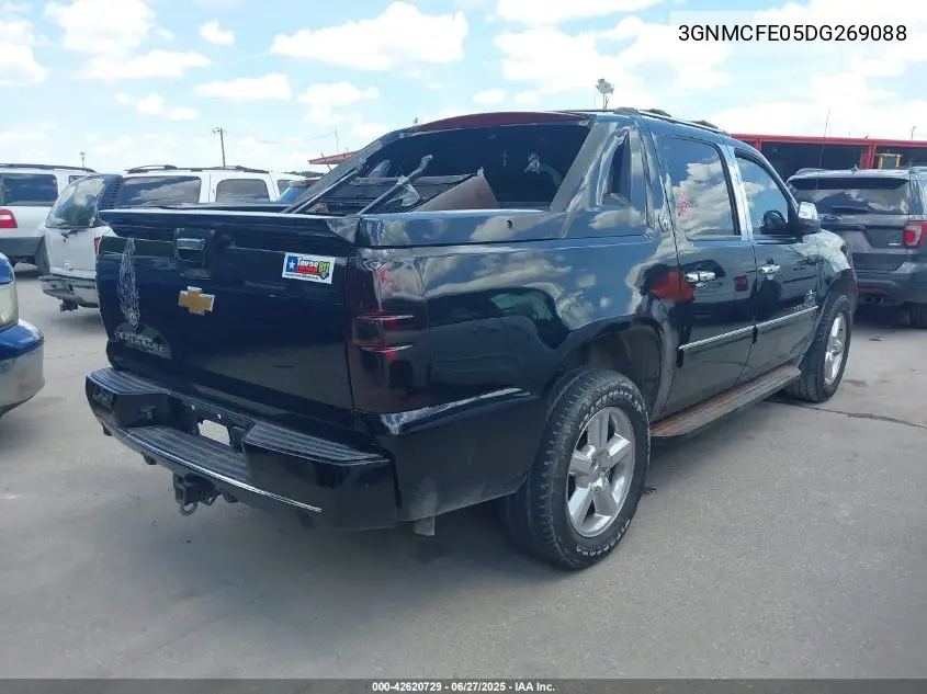 2013 Chevrolet Avalanche Lt VIN: 3GNMCFE05DG269088 Lot: 42620729