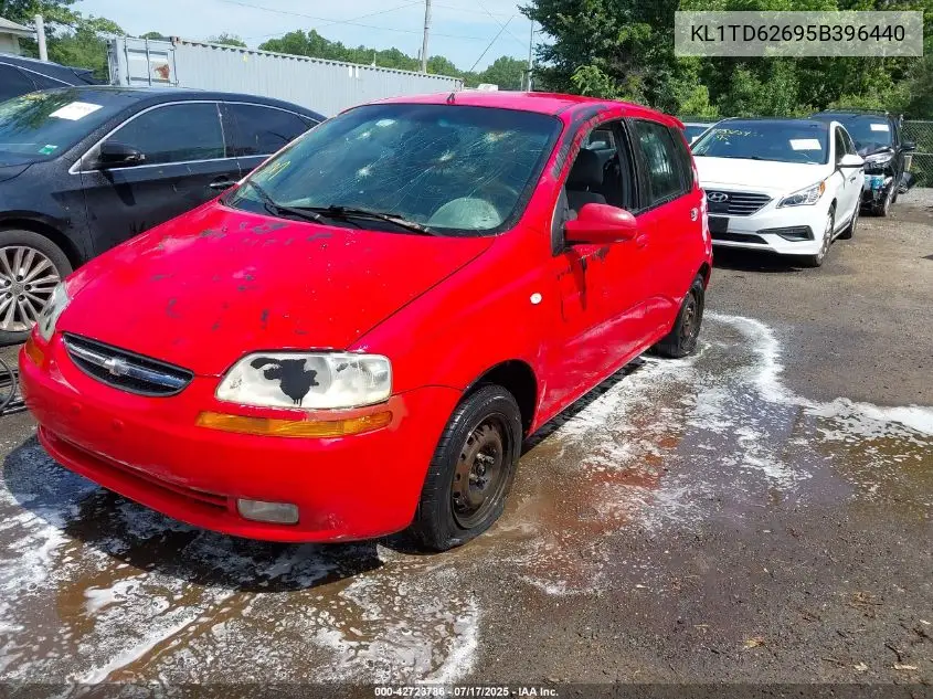 2005 Chevrolet Aveo Ls VIN: KL1TD62695B396440 Lot: 42723786