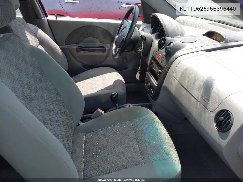 2005 Chevrolet Aveo Ls VIN: KL1TD62695B396440 Lot: 42723786