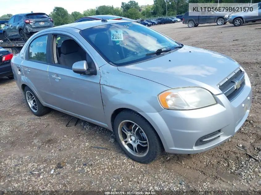 2009 Chevrolet Aveo Lt VIN: KL1TD56E79B621570 Lot: 42781778