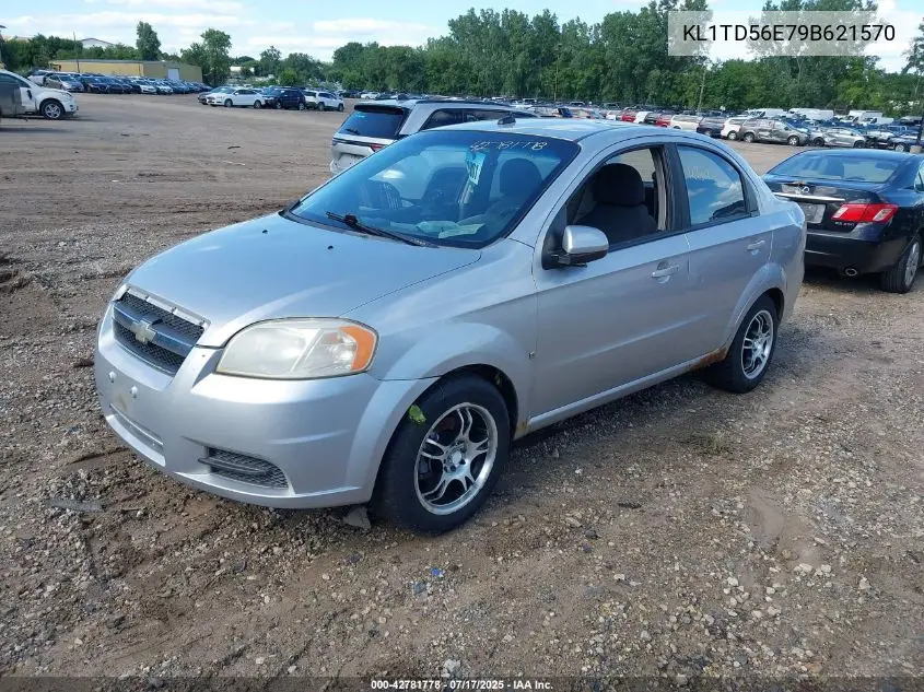 2009 Chevrolet Aveo Lt VIN: KL1TD56E79B621570 Lot: 42781778