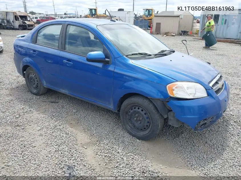 2011 Chevrolet Aveo 2Lt VIN: KL1TG5DE4BB161963 Lot: 42703952