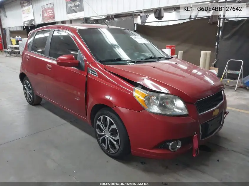 2011 Chevrolet Aveo 2Lt VIN: KL1TG6DE4BB127642 Lot: 42760314