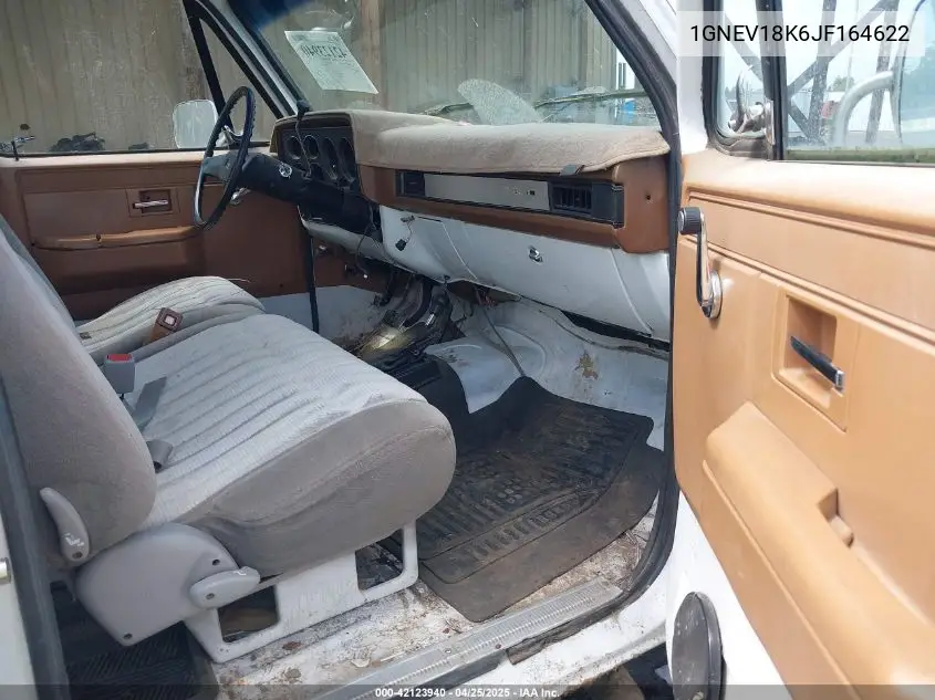 1988 Chevrolet Blazer V10 VIN: 1GNEV18K6JF164622 Lot: 42123940