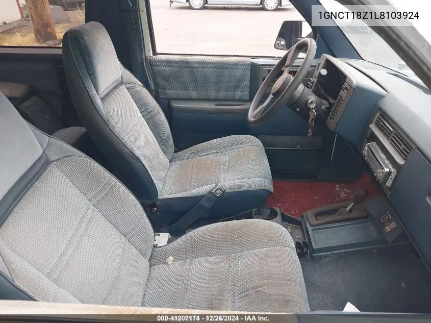 1990 Chevrolet Blazer S10 VIN: 1GNCT18Z1L8103924 Lot: 41207174