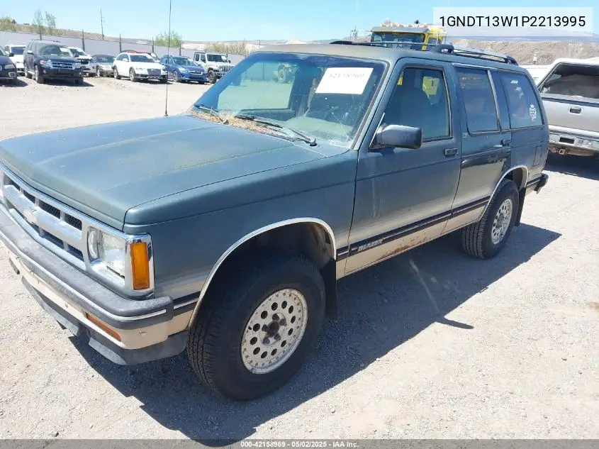 1993 Chevrolet Blazer S10 VIN: 1GNDT13W1P2213995 Lot: 42158969