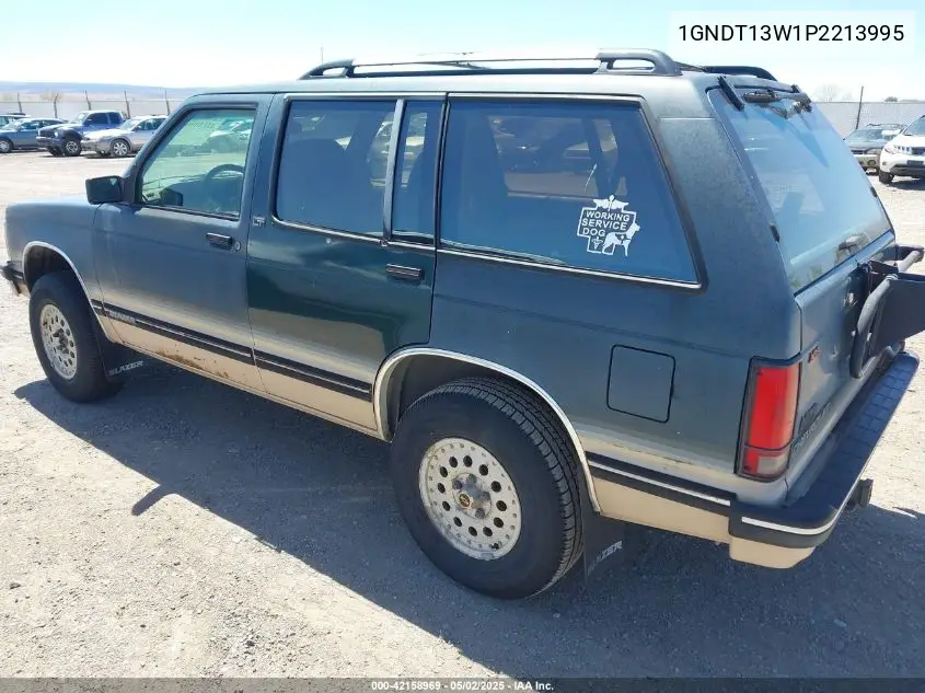 1993 Chevrolet Blazer S10 VIN: 1GNDT13W1P2213995 Lot: 42158969