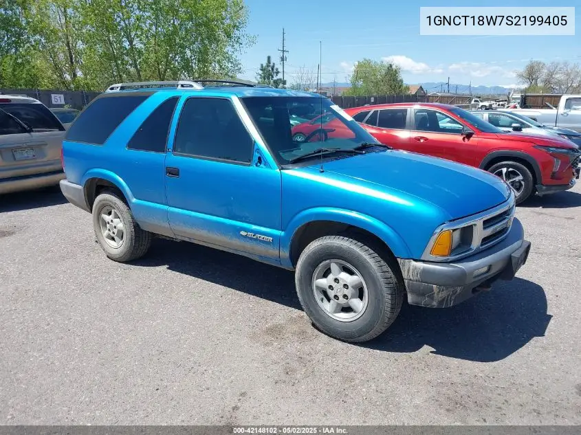 1995 Chevrolet Blazer VIN: 1GNCT18W7S2199405 Lot: 42148102