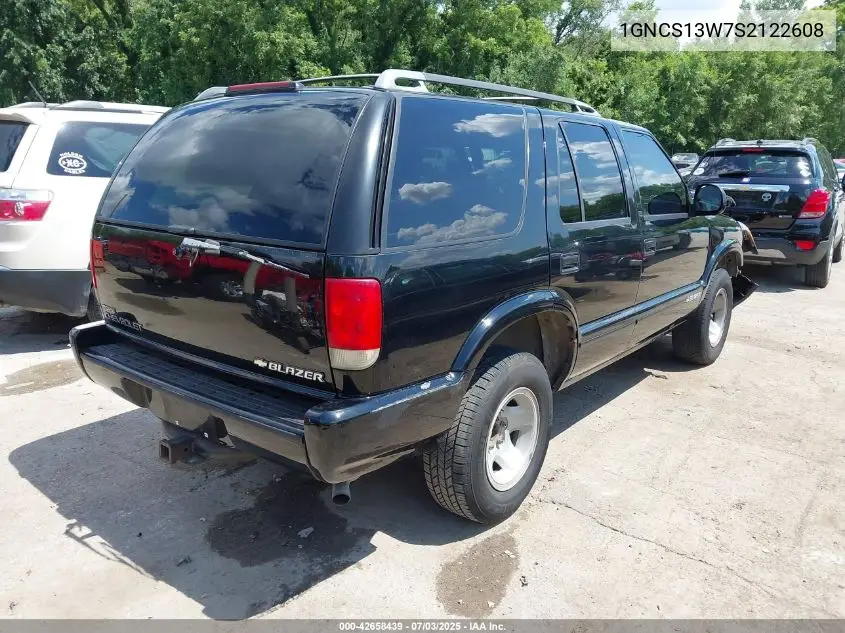 1995 Chevrolet Blazer VIN: 1GNCS13W7S2122608 Lot: 42658439