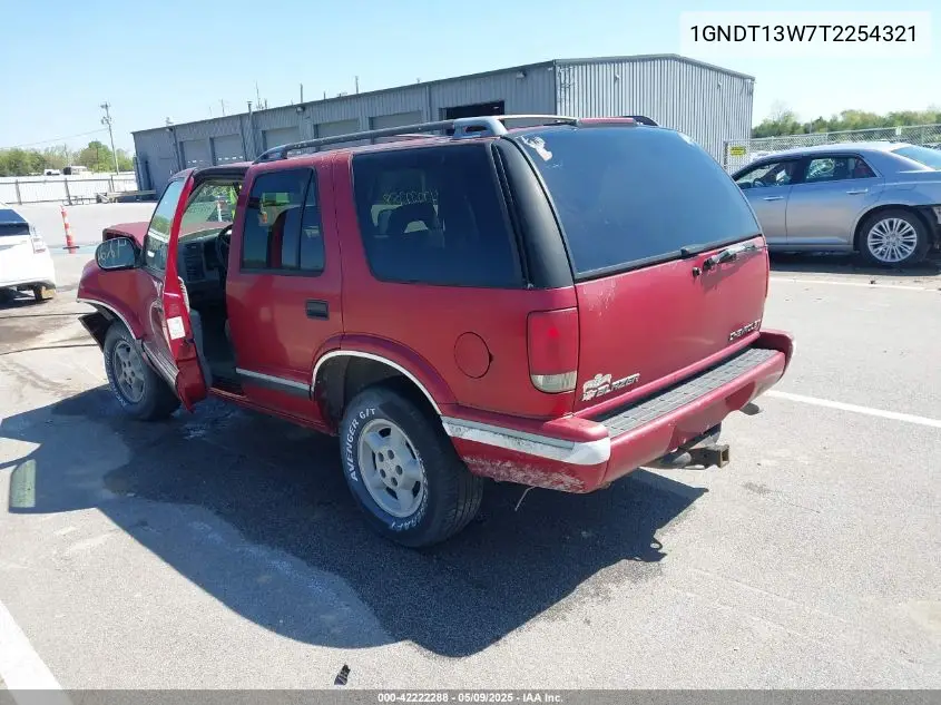 1996 Chevrolet Blazer VIN: 1GNDT13W7T2254321 Lot: 42222288