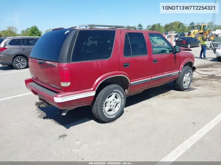 1996 Chevrolet Blazer VIN: 1GNDT13W7T2254321 Lot: 42222288