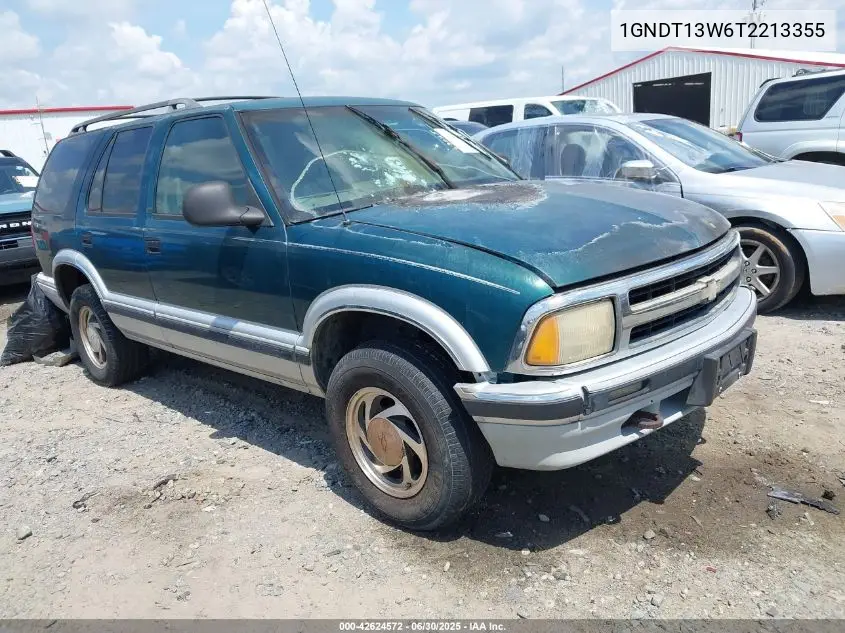 1996 Chevrolet Blazer VIN: 1GNDT13W6T2213355 Lot: 42624572