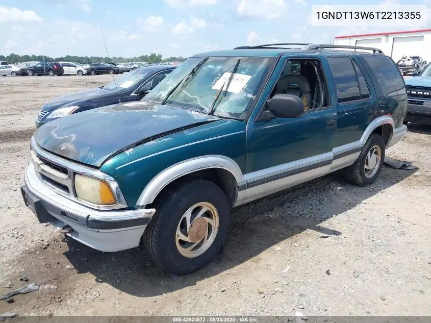 1996 Chevrolet Blazer VIN: 1GNDT13W6T2213355 Lot: 42624572
