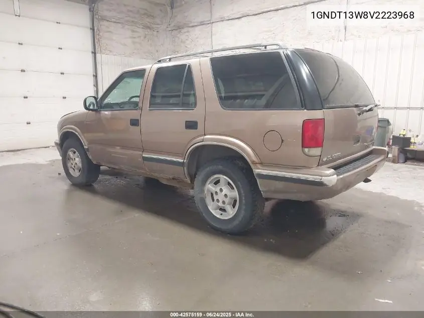 1997 Chevrolet Blazer Ls VIN: 1GNDT13W8V2223968 Lot: 42575159
