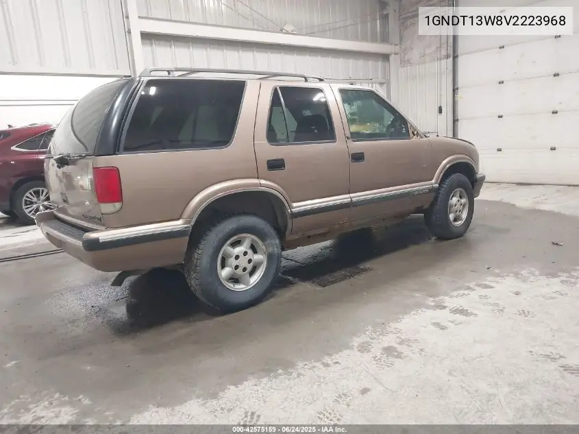 1997 Chevrolet Blazer Ls VIN: 1GNDT13W8V2223968 Lot: 42575159
