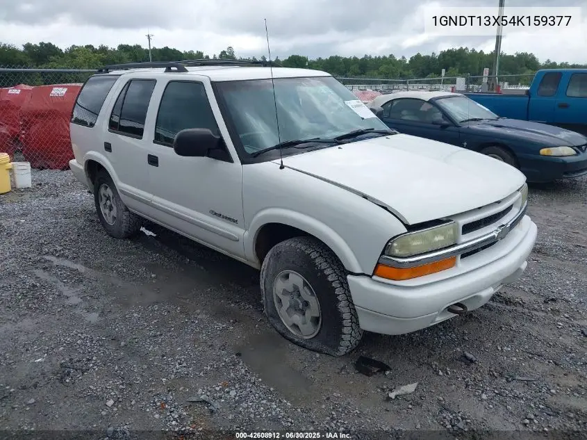 2004 Chevrolet Blazer Ls VIN: 1GNDT13X54K159377 Lot: 42608912