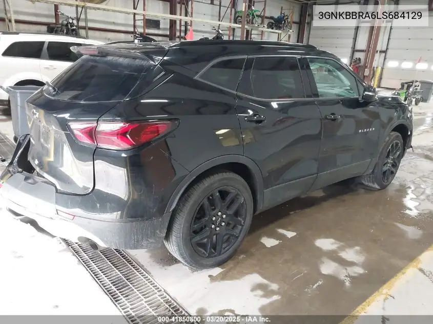 2020 Chevrolet Blazer Fwd 1Lt VIN: 3GNKBBRA6LS684129 Lot: 41850800