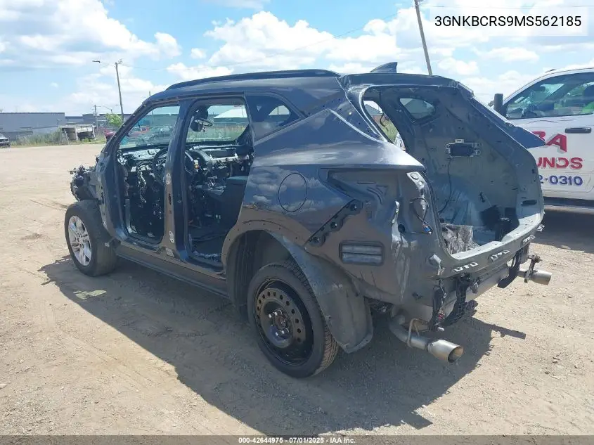 2021 Chevrolet Blazer Fwd 2Lt VIN: 3GNKBCRS9MS562185 Lot: 42644975