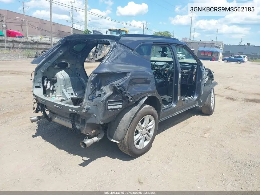 2021 Chevrolet Blazer Fwd 2Lt VIN: 3GNKBCRS9MS562185 Lot: 42644975