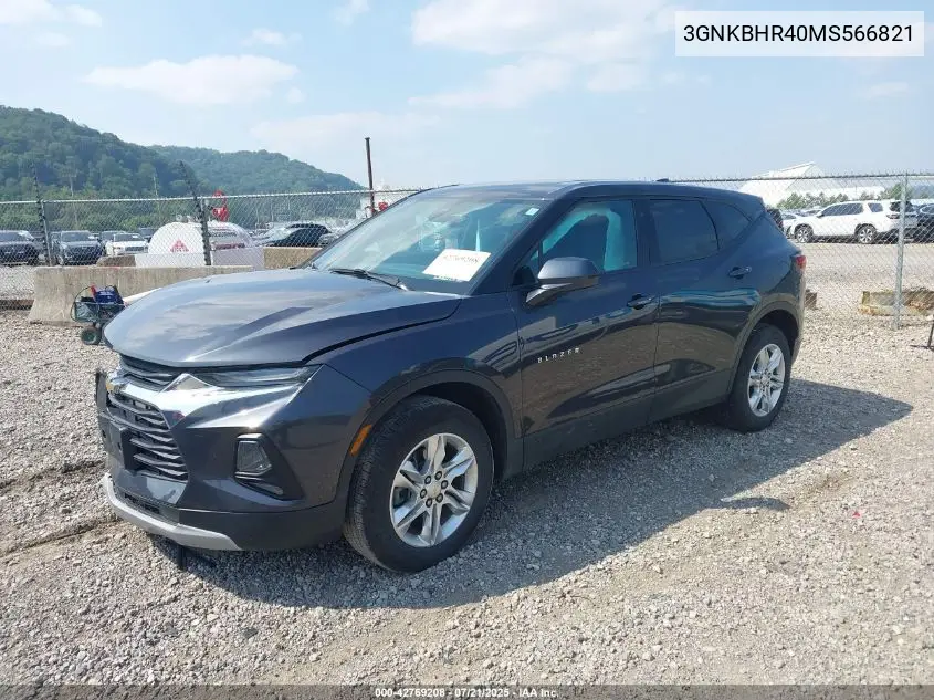3gnkbhr40ms566821 3GNKBHR40MS566821 2021 Chevrolet Blazer Awd 2Lt