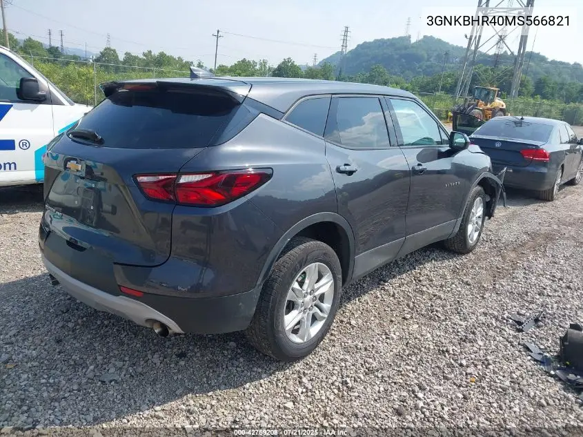 3gnkbhr40ms566821 3GNKBHR40MS566821 2021 Chevrolet Blazer Awd 2Lt
