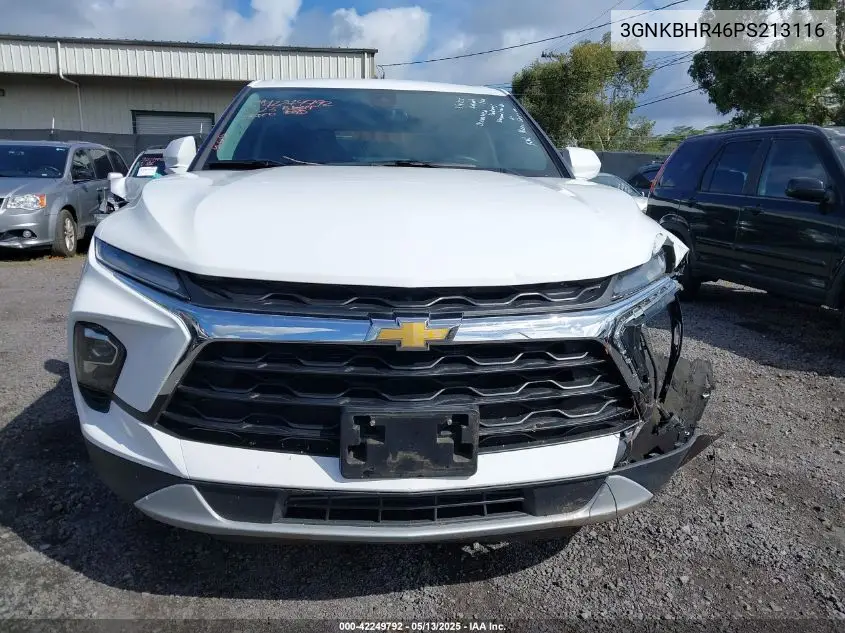 2023 Chevrolet Blazer Awd 2Lt VIN: 3GNKBHR46PS213116 Lot: 42249792