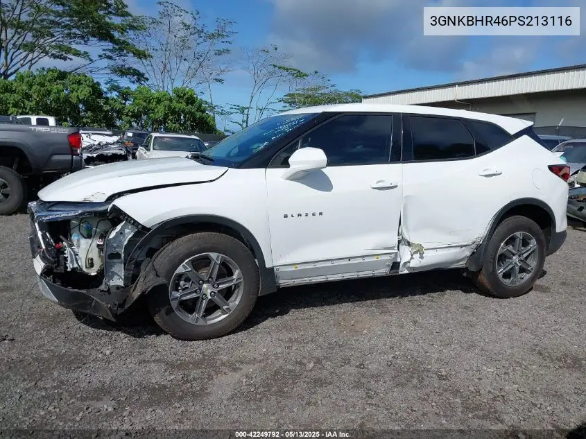 2023 Chevrolet Blazer Awd 2Lt VIN: 3GNKBHR46PS213116 Lot: 42249792