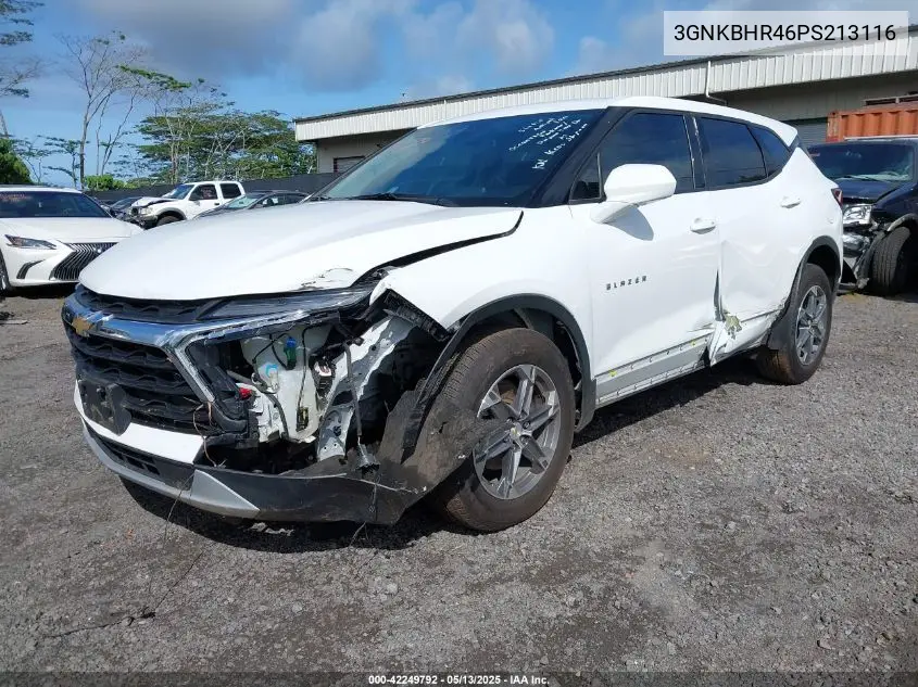 2023 Chevrolet Blazer Awd 2Lt VIN: 3GNKBHR46PS213116 Lot: 42249792