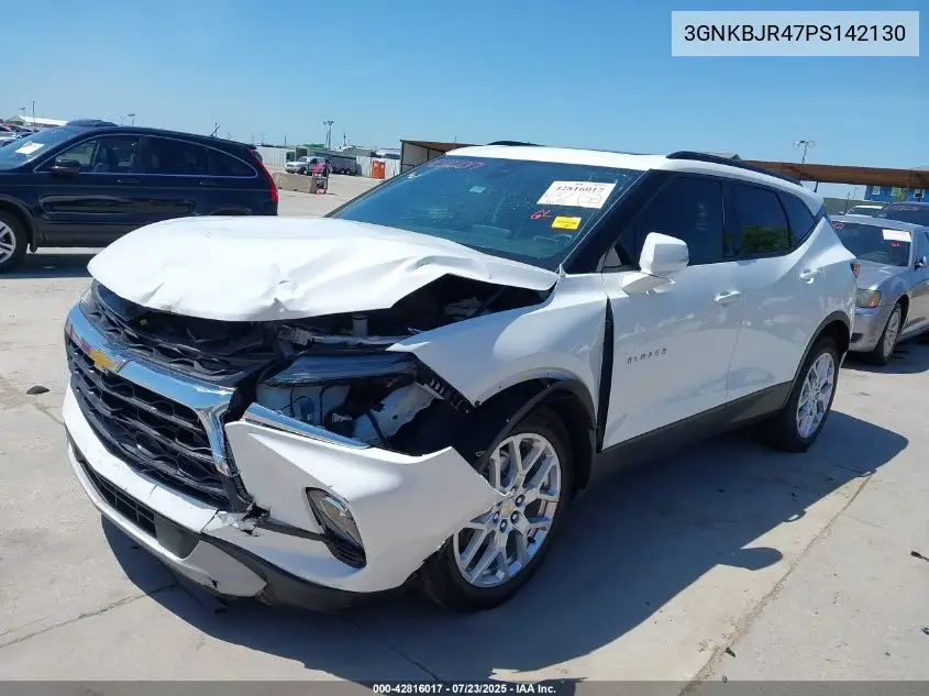 2023 Chevrolet Blazer Awd 3Lt VIN: 3GNKBJR47PS142130 Lot: 42816017