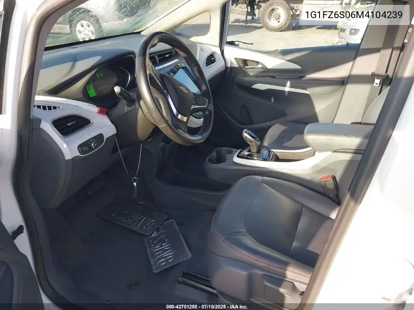 2021 Chevrolet Bolt Ev Fwd Premier VIN: 1G1FZ6S06M4104239 Lot: 42701250