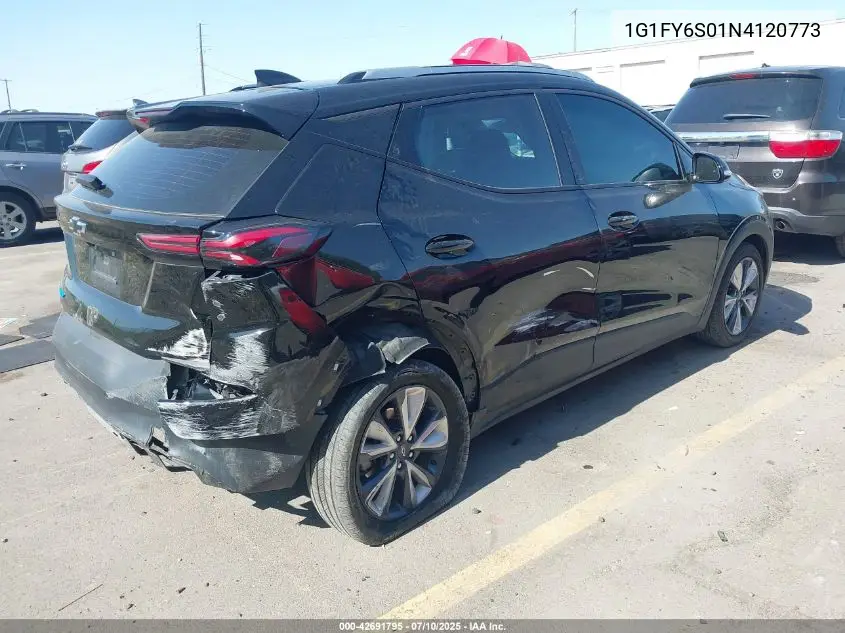 2022 Chevrolet Bolt Euv Fwd Lt VIN: 1G1FY6S01N4120773 Lot: 42691795