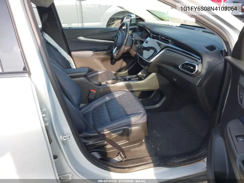 2022 Chevrolet Bolt Euv Fwd Lt VIN: 1G1FY6S08N4103064 Lot: 42723310