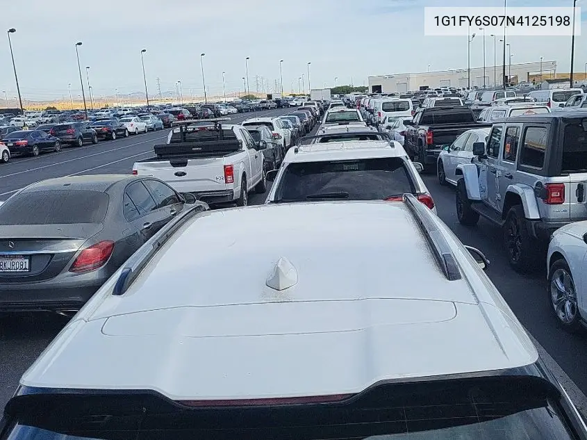 2022 Chevrolet Bolt Euv Lt VIN: 1G1FY6S07N4125198 Lot: 42792265
