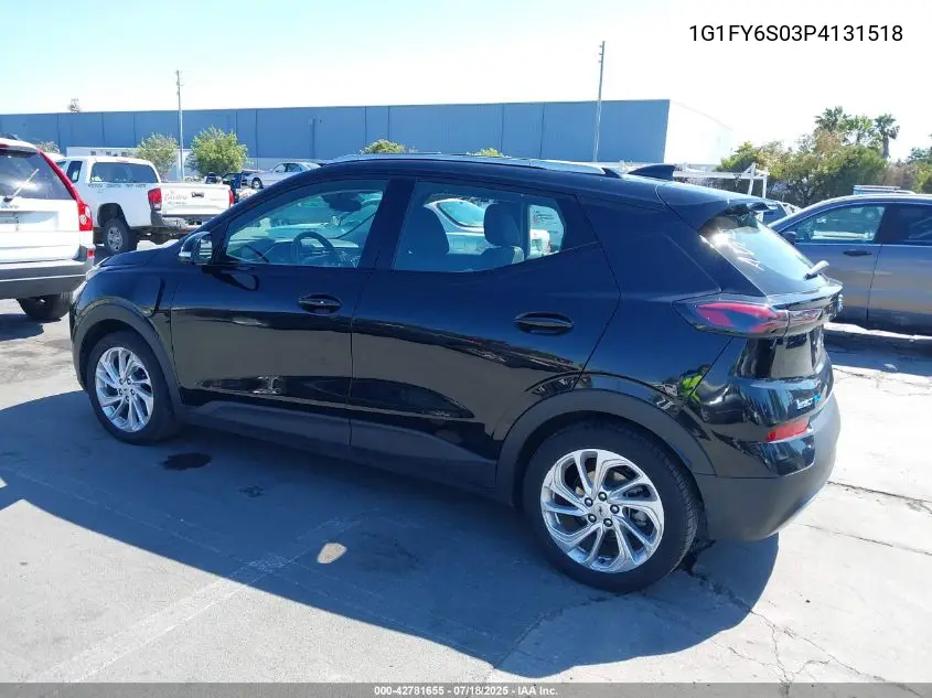 2023 Chevrolet Bolt Euv Fwd Lt VIN: 1G1FY6S03P4131518 Lot: 42781655