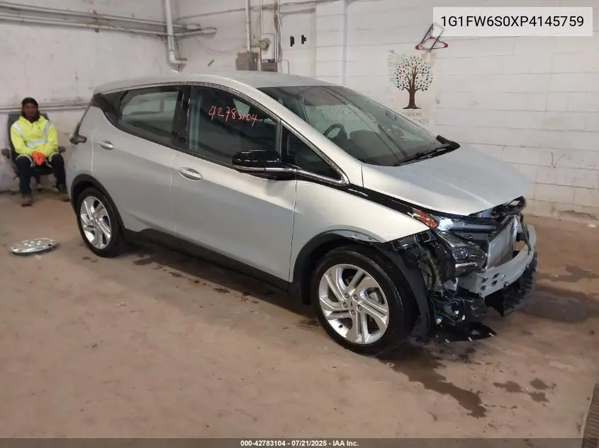 2023 Chevrolet Bolt Ev Fwd 1Lt VIN: 1G1FW6S0XP4145759 Lot: 42783104