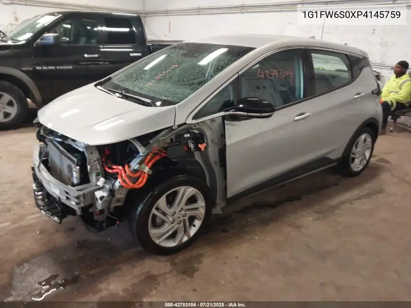 2023 Chevrolet Bolt Ev Fwd 1Lt VIN: 1G1FW6S0XP4145759 Lot: 42783104