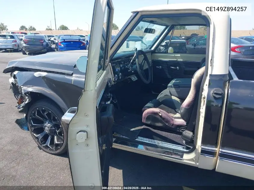 1969 Chevrolet C10 VIN: CE149Z894257 Lot: 42138434