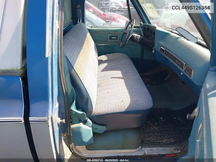 1979 Chevrolet C-10 VIN: CCL449S126364 Lot: 42562743