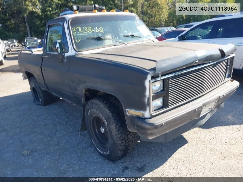 1982 Chevrolet C10 VIN: 2GCDC14C9C1118964 Lot: 41094211