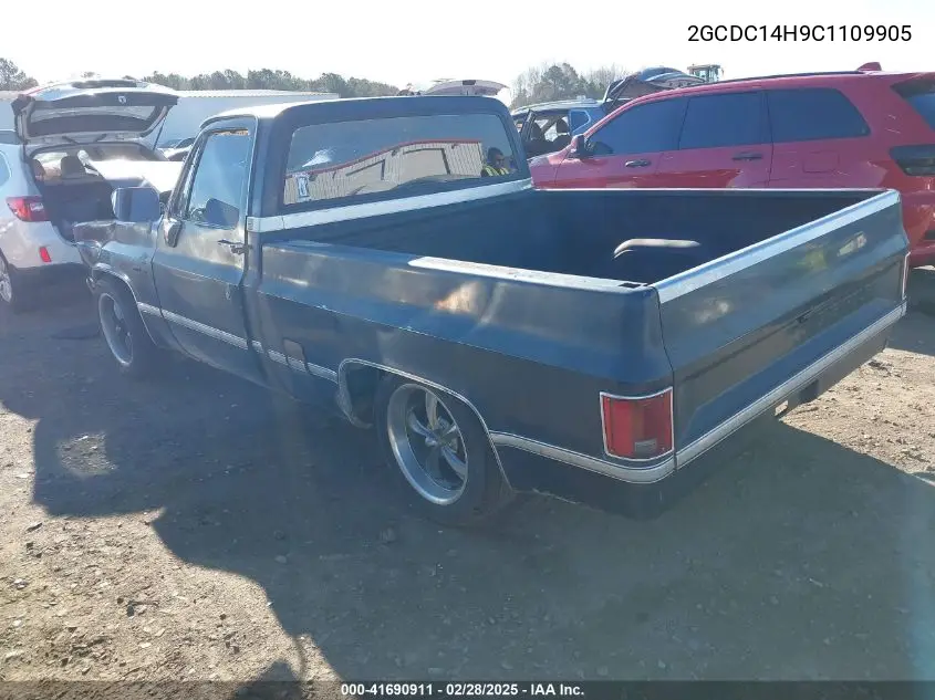 1982 Chevrolet C10 VIN: 2GCDC14H9C1109905 Lot: 41690911