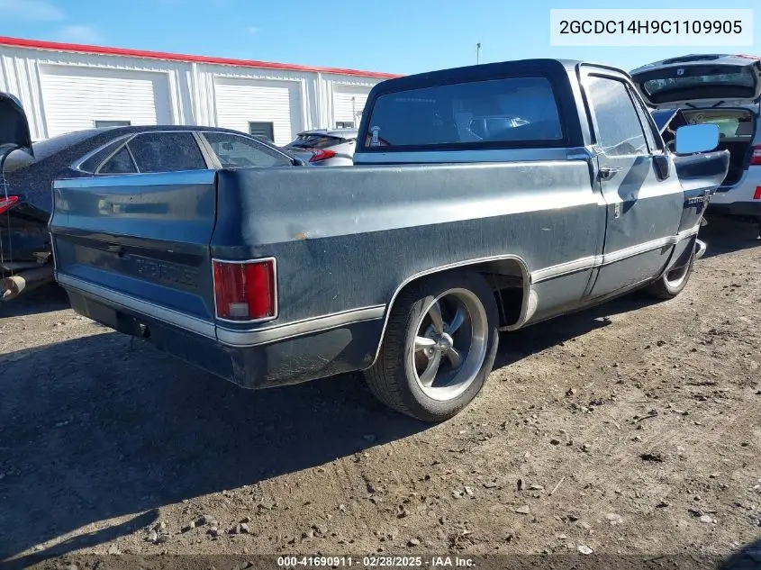 1982 Chevrolet C10 VIN: 2GCDC14H9C1109905 Lot: 41690911