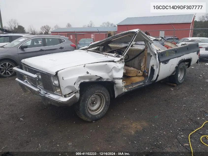 1983 Chevrolet C10 VIN: 1GCDC14D9DF307777 Lot: 41102233