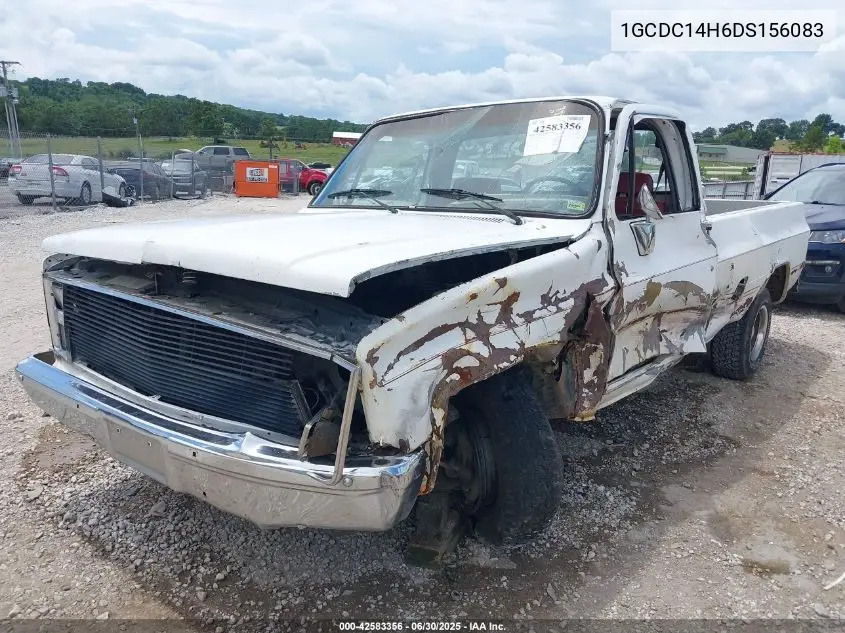 1983 Chevrolet C10 VIN: 1GCDC14H6DS156083 Lot: 42583356