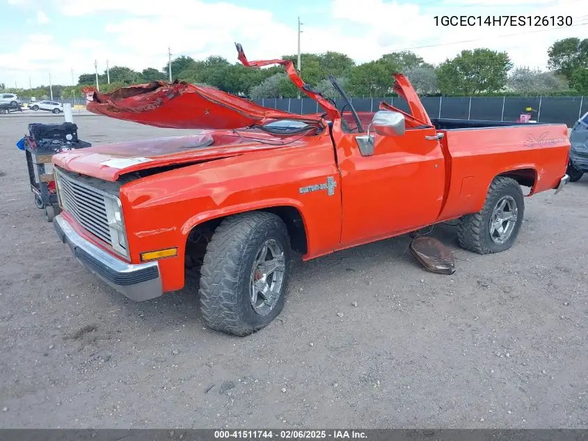 1984 Chevrolet C10 VIN: 1GCEC14H7ES126130 Lot: 41511744