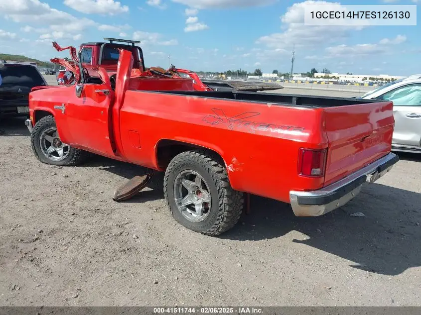 1984 Chevrolet C10 VIN: 1GCEC14H7ES126130 Lot: 41511744