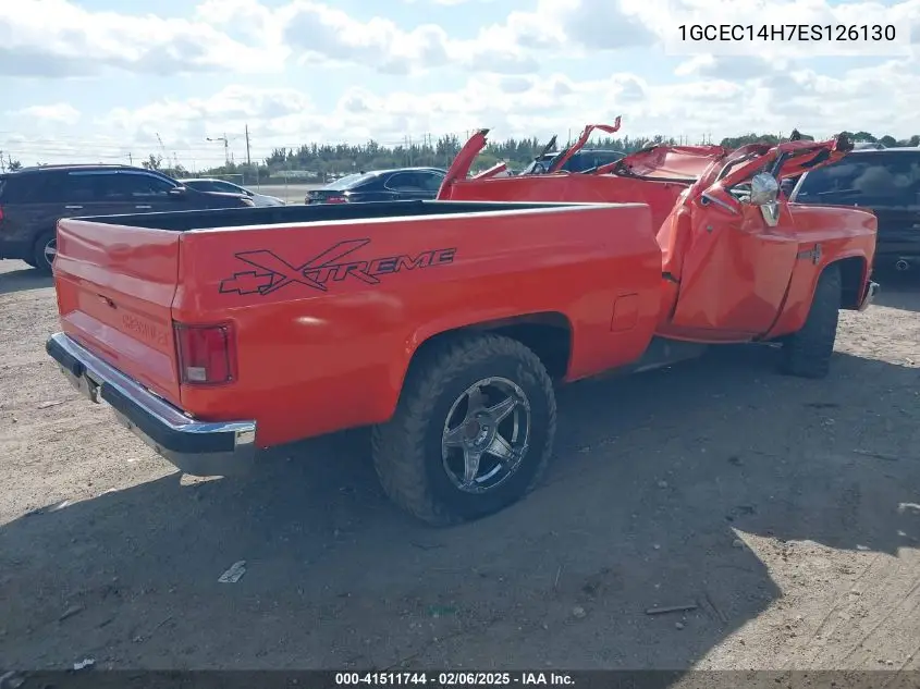 1984 Chevrolet C10 VIN: 1GCEC14H7ES126130 Lot: 41511744