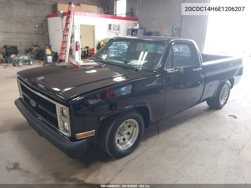 1984 Chevrolet C10 VIN: 2GCDC14H6E1206207 Lot: 42050363